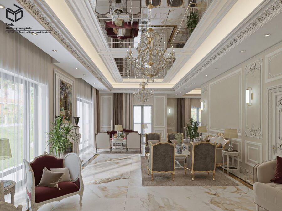 Modern White Apartment – Al-Marghani