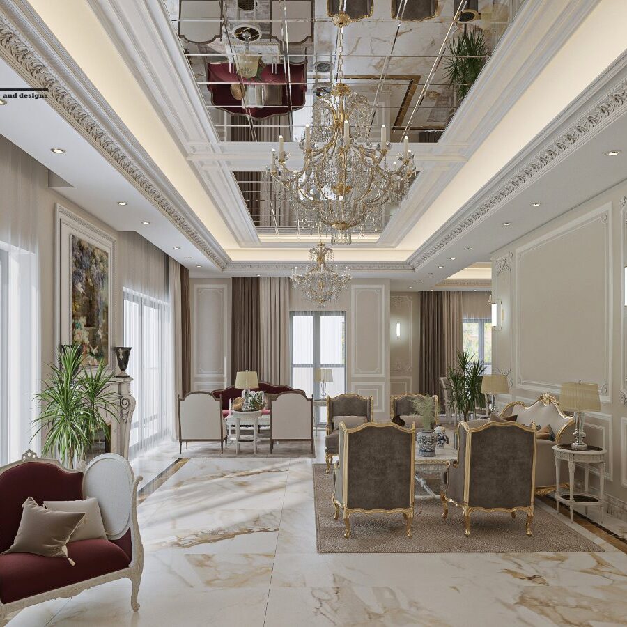 Modern White Apartment – Al-Marghani